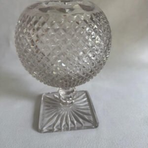 Vintage Westmoreland hobnail clear glass ball