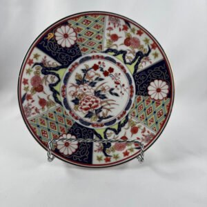 Vintage Japanese Imary floral pattern decorative wall plaque