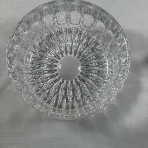Vintage Crystal Snack Bowl