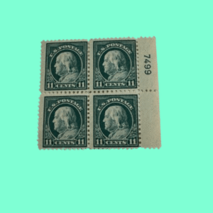 Benjamin Franklin 11¢ Light Green