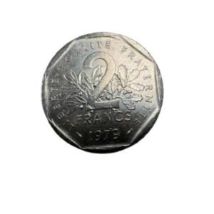 1979 2 Cent French Coin
