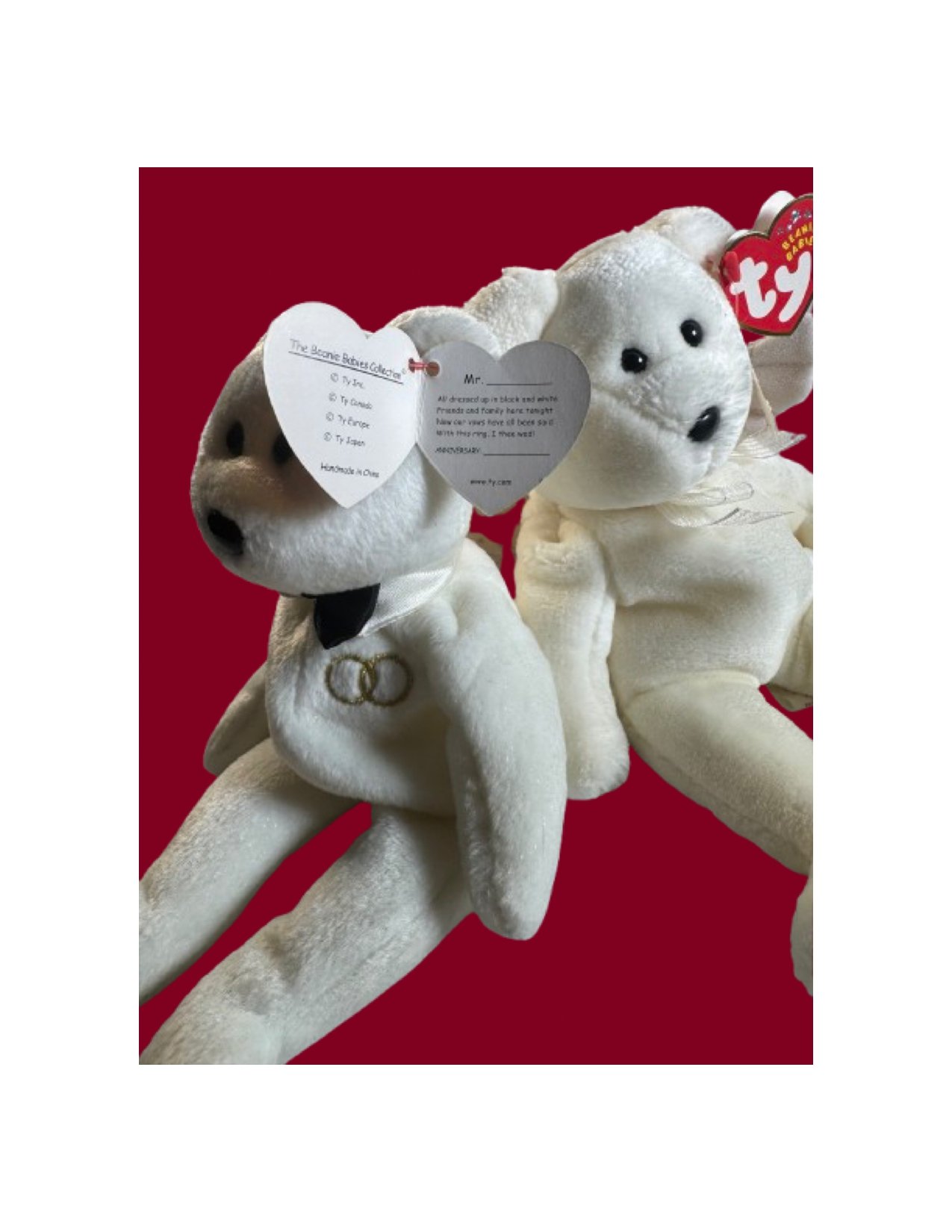 Ty Beanie Babies Combo – Herald & Mr. Groom - Image 4