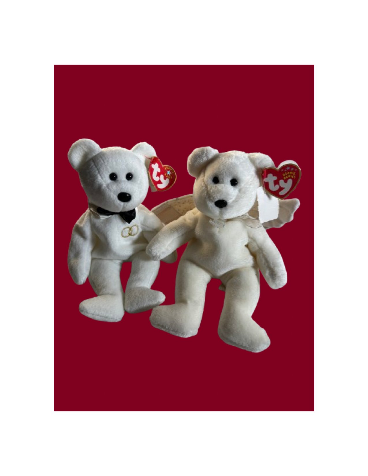 Ty Beanie Babies Combo – Herald & Mr. Groom - Image 2