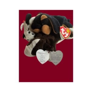 Ty Beanie Babies Combo – Dotty, Doby & Bruno (Set of 3)