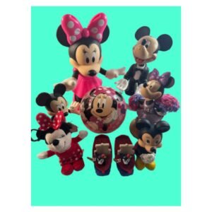 Collection of Mickey and Minnie Mouse Figurines (Various Sizes & Styles)