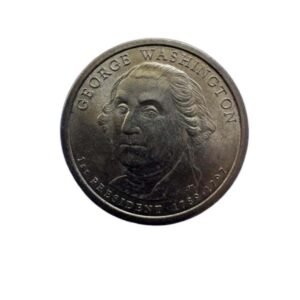 2007 George Washington One Dollar Coin (1789–1797) – Gold Color