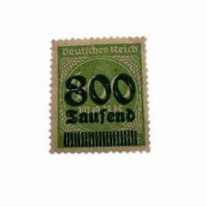 Deutsches Reich German Empire 800/400 Stamp